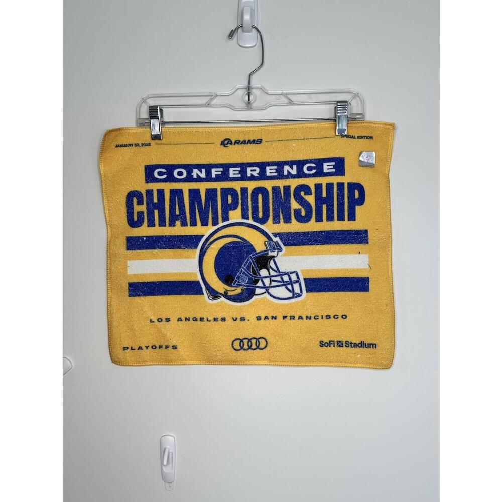Los Angeles RAMS Conference Championship Rally Towel